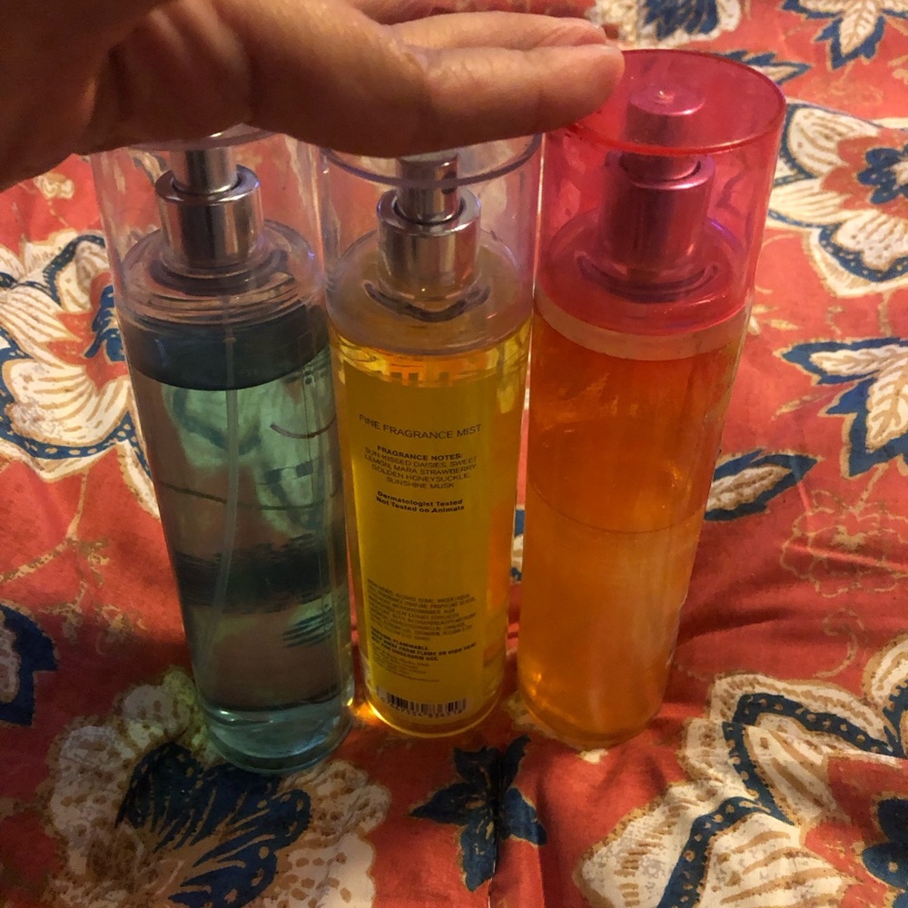 Bath & Body Works Body perfume Set - Blue, Yellow, Orange - Picture 2 of 5
